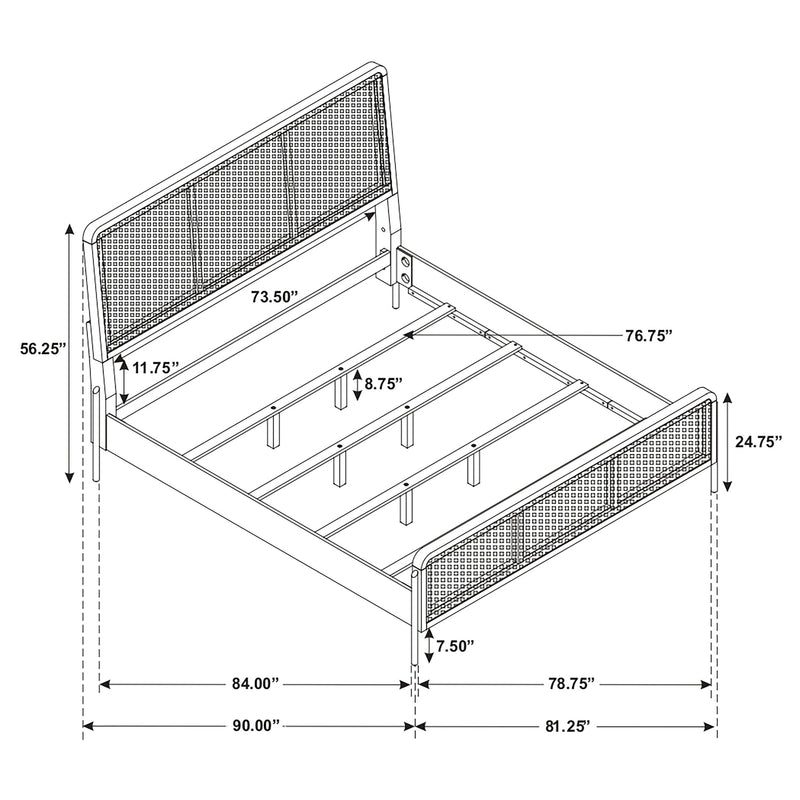 Arini Panel Bed