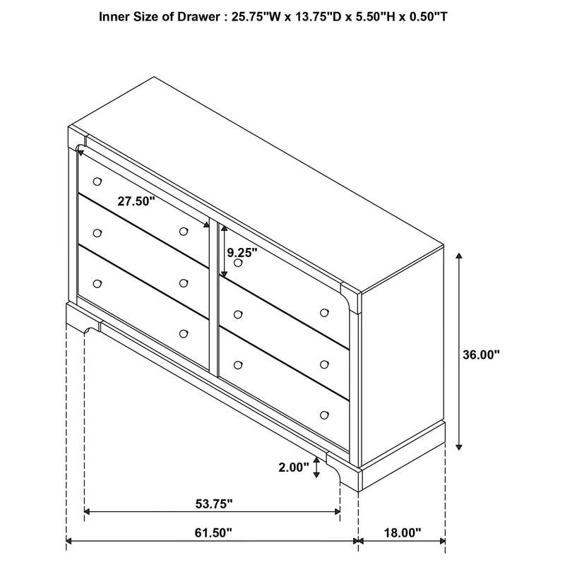 Gran Park 4 & 5 Piece Bedroom Set E.King, Queen, & Cal.King