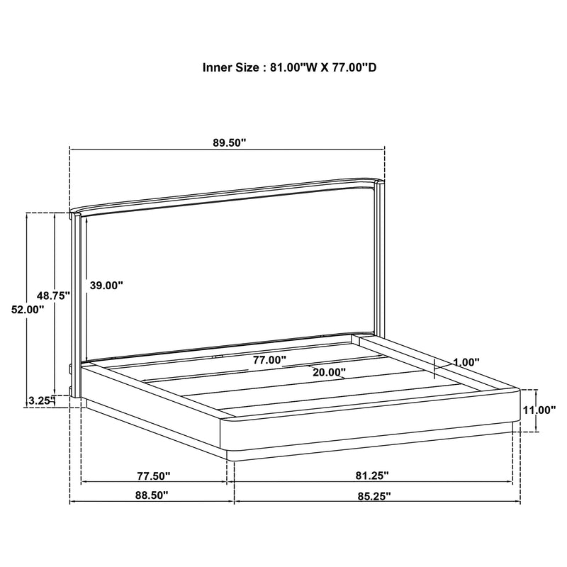 Kailani 4 & 5 Pc Bedroom Set E.King, Cal.King & Queen