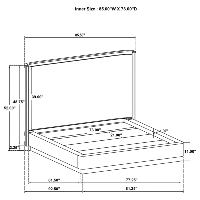 Kailani 4 Pc Bedroom Set
