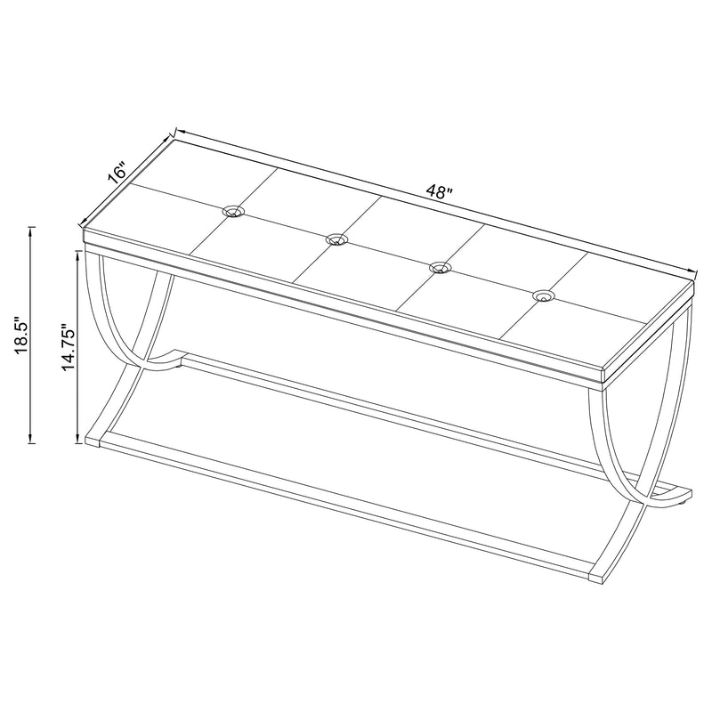Walton Accent Bench
