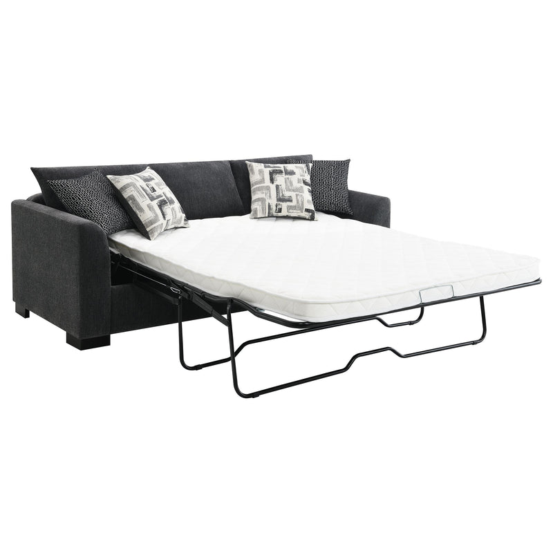 Storey Upholstered Sleeper Sectional Chaise Sofa
