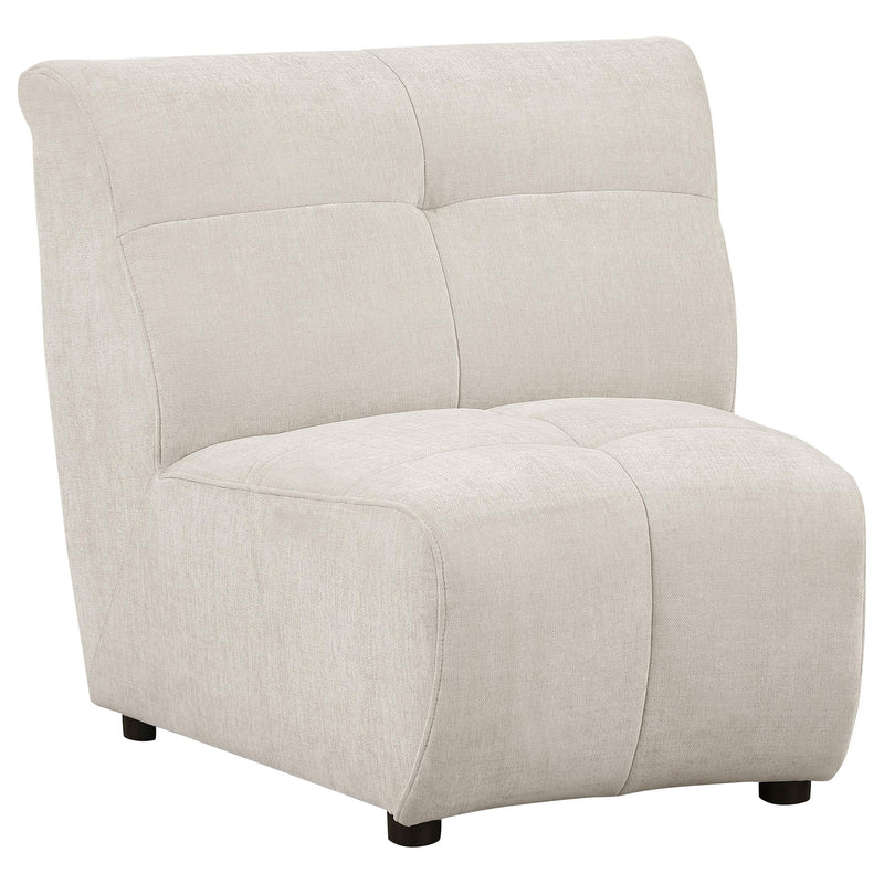 Charlotte Upholstered Modular Sectional Sofa Ivory
