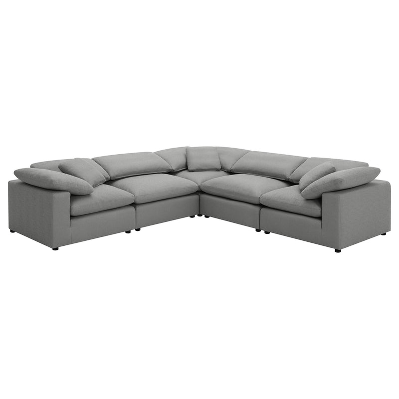 Raleigh Boucle Upholstered Modular Sectional