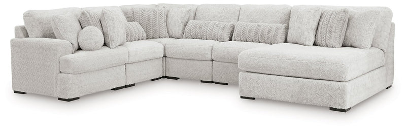 Cuddle Plush Sectional with Chaise