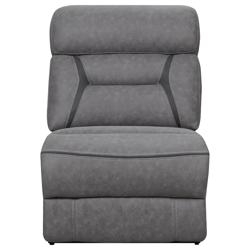 Higgins Reclining Grey Sectional