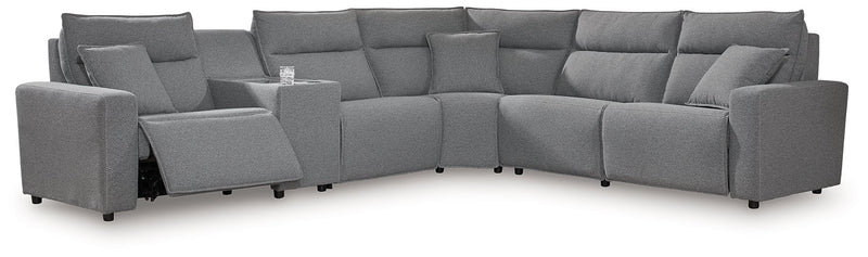Modmax Reclining Sectional with Console
