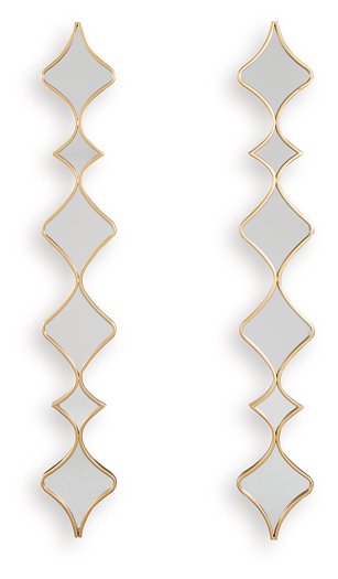 Harriswood Accent Mirror Set (Set of 2)