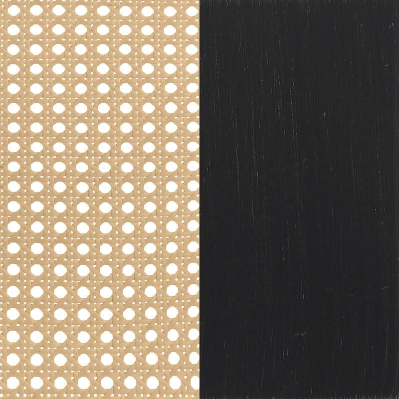 Lanewood Eastern King & Queen Bed Black & White