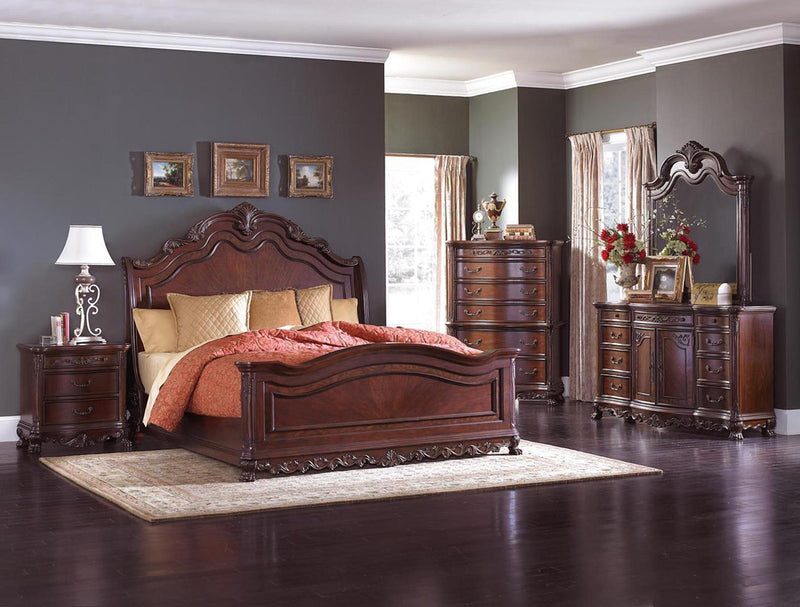 Deryn Park Mirror in Cherry 2243-6