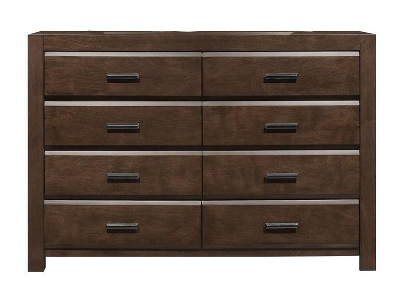 Erwan 8 Drawer Dresser in Dark Walnut 1961-5