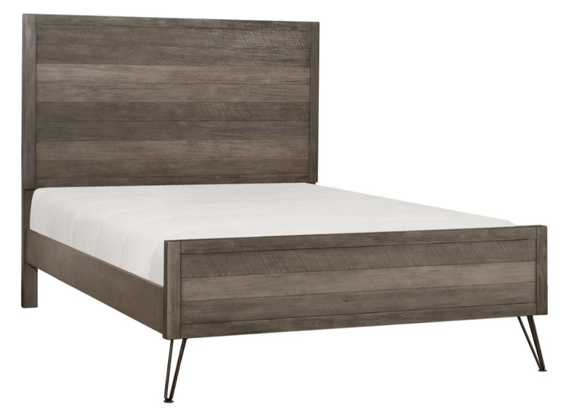Urbanite Full Panel Bed in Tri-tone Gray 1604F-1*