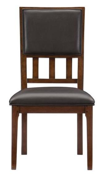 Frazier Park Side Chair in Dark Cherry (Set of 2)