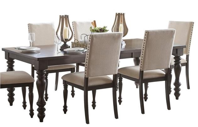 Begonia Dining Table in Gray 1718GY-90