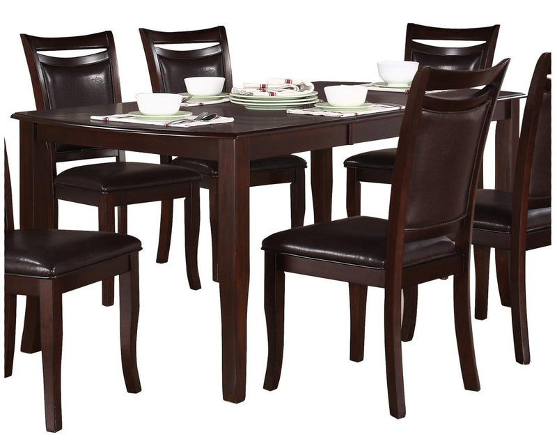 Maeve Dining Table in Dark Cherry 2547-72