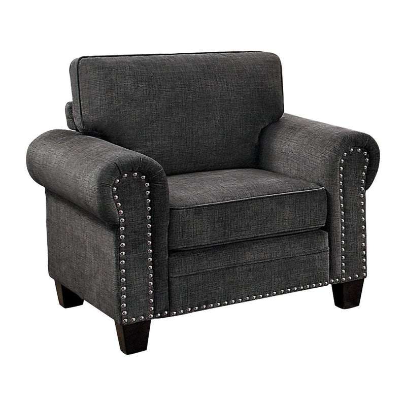 Cornelia Chair in Dark Gray 8216DG-1