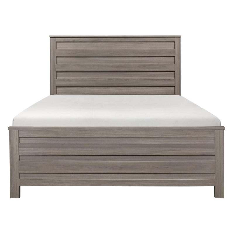 Waldorf King Panel Bed in Dark Gray 1902K-1EK*