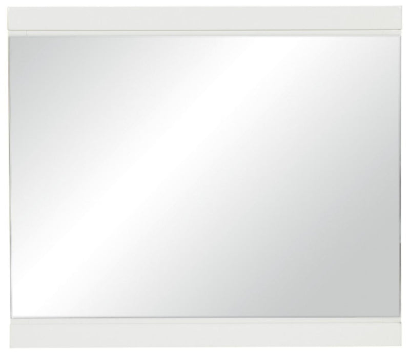 Kerren Mirror in White 1678W-6