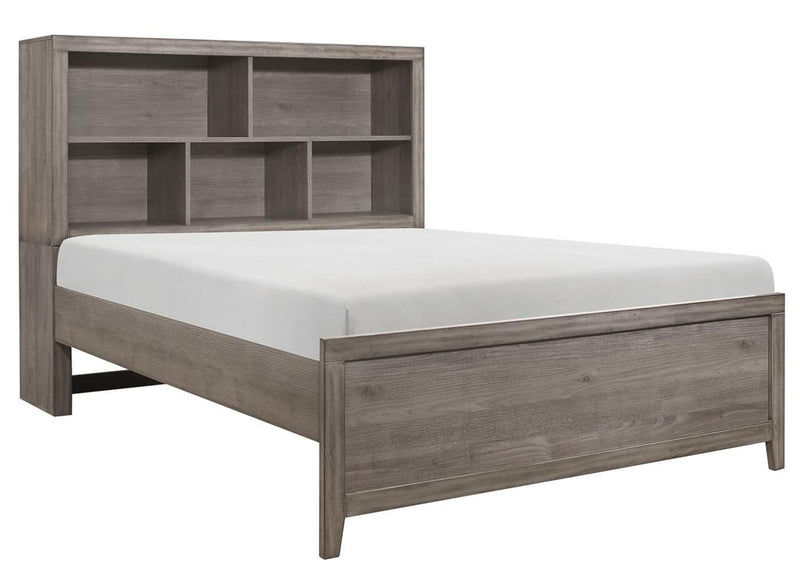 Woodrow Twin Platform Bed in Gray 2042NBT-1*