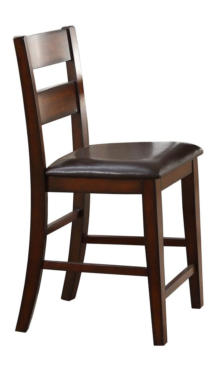 Mantello Counter Height Chair in Cherry (Set of 2)
