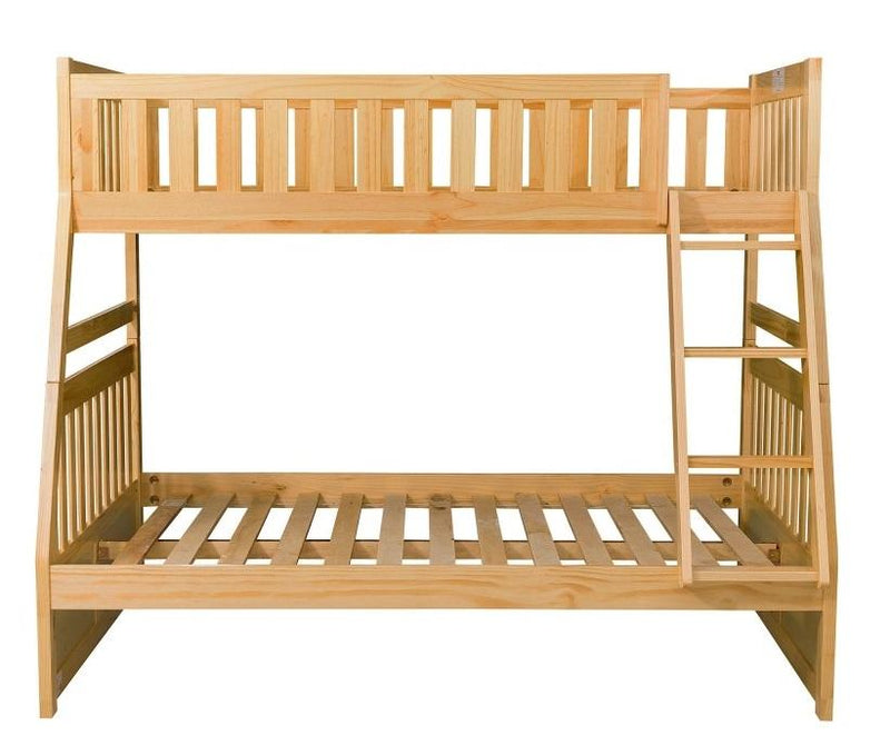 Bartly Twin/Full Bunk Bed in Natural B2043TF-1*