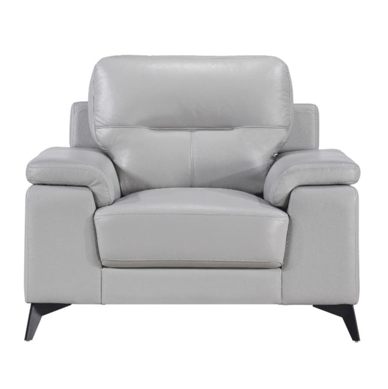 Mischa Chair in Silver Gray 9514SVE-1