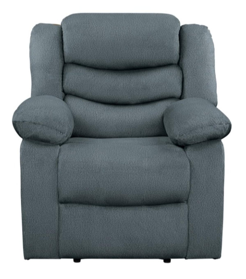 Discus Double Reclining Chair in Gray 9526GY-1