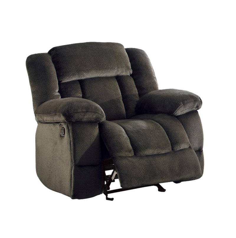 Laurelton Glider Reclining Chair in Chocolate 9636-1