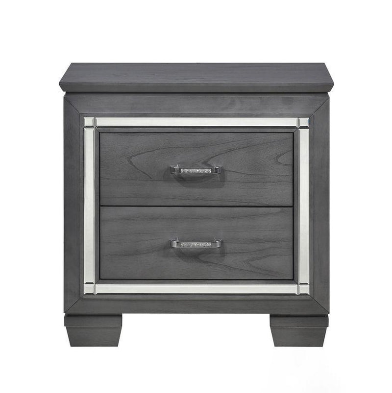 Allura Nightstand in Gray 1916GY-4
