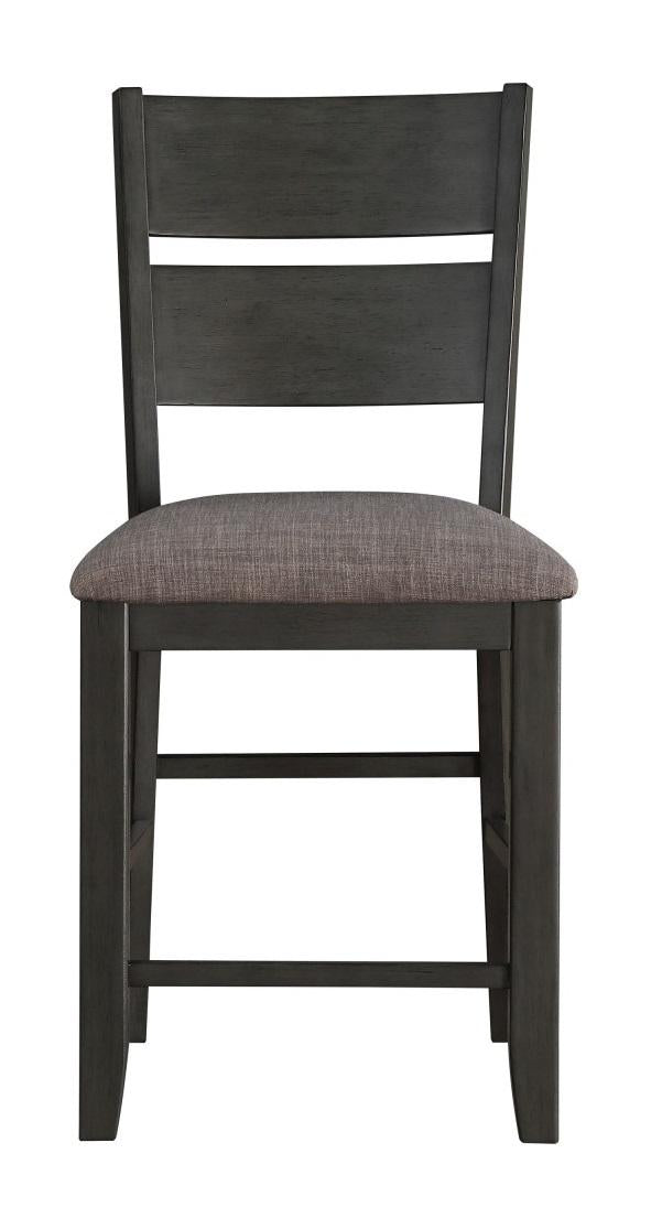 Baresford Counter Height Chair in Gray (Set of 2)